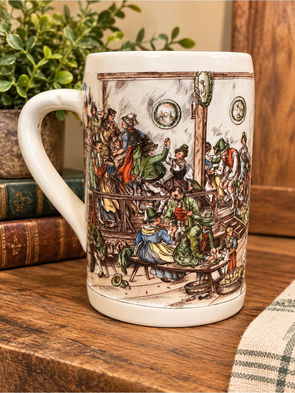 Vintage Seltmann Weiden Baveria W Germany Porcelain Beer Stein
